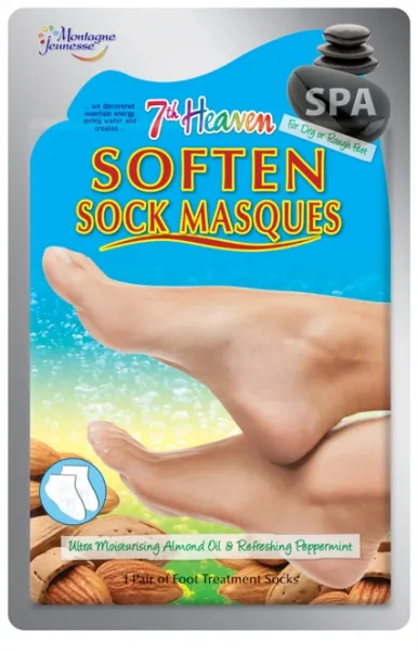 Montagne Jeunesse negovalne nogavice - Soften Socks Masques