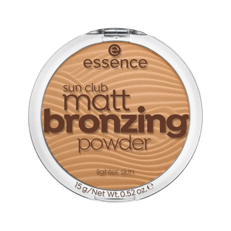 essence kompaktni bronzer - Sun Club Matt Bronzing Powder - 01 Natural 