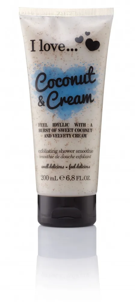 I Love... Cosmetics piling za tuširanje - Shower Smoothie Coconut & Cream 200 ml 