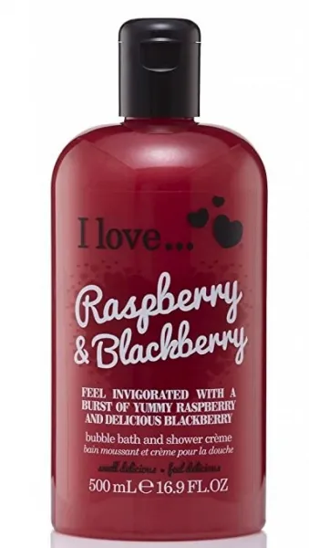 I Love... Cosmetics tuš gel in kopel - Bath & Shower Raspberry & Blackberry 500 ml 