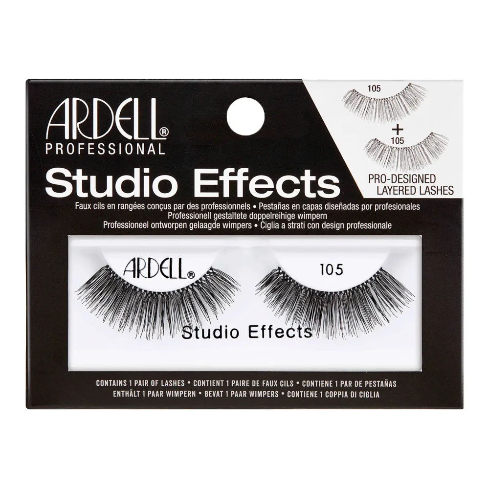 Ardell umetne trepalnice - Studio Effects Lashes Black 105 (65247)