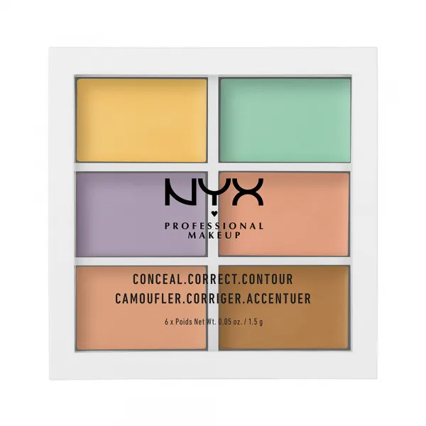 NYX Professional Makeup paleta korektorjev - Color Correcting Palette (3CP04)