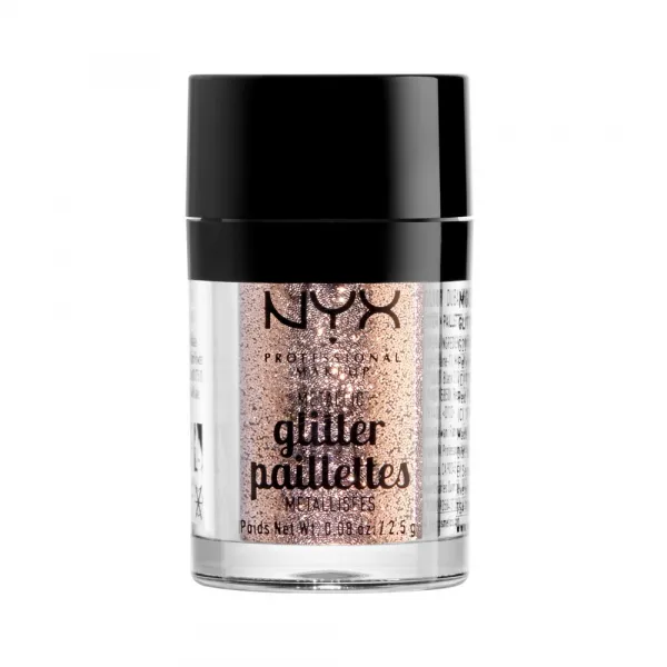 NYX Professional Makeup bleščice v prahu – Metallic Glitter – Goldstone (MGLI04)