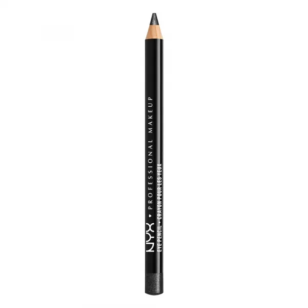 NYX Professional Makeup kremno črtalo za oči - Slim Eye Pencil – Black Shimmer (SPE940)