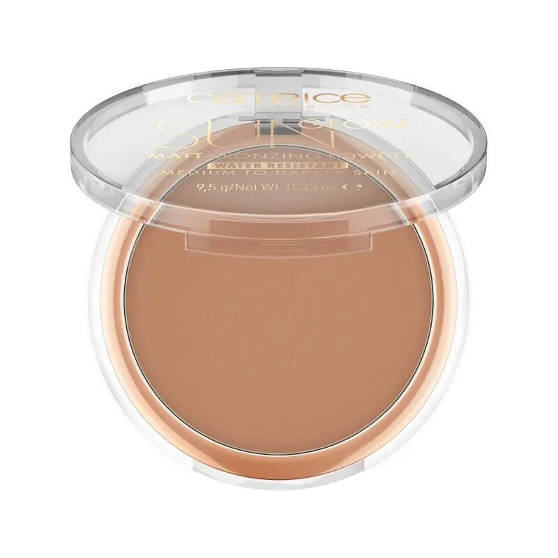 CATRICE kompaktni bronzer - Sun Glow Matt Bronzing Powder – 035 Universal Bronze