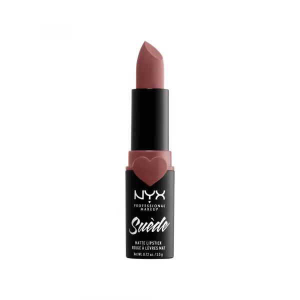 NYX Professional Makeup žametno mat šminka za ustnice - Suede Matte Lipstick - 05 Brunch Me (SDMLS05)
