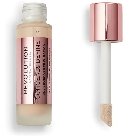 Revolution tekoča podlaga - Conceal & Define Full Coverage Foundation - F6