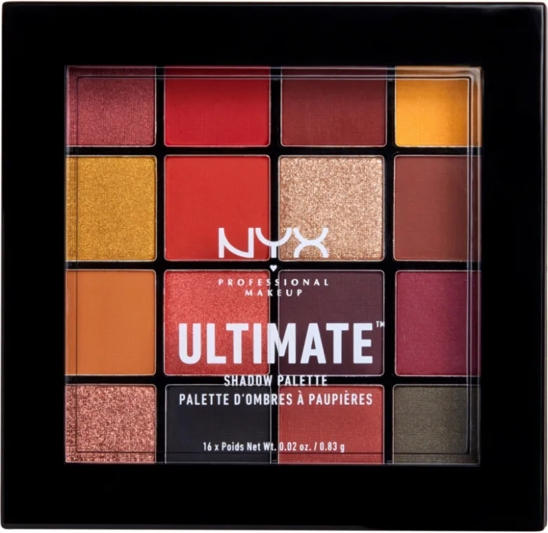 NYX Professional Makeup paleta senčil - Ultimate Shadow Palette - Phoenix (USP09)