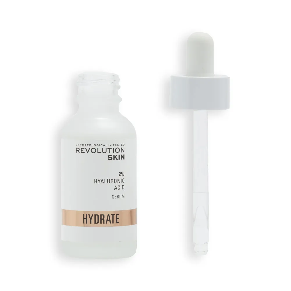 Revolution Skincare serum za obraz - Plumping & Hydrating Solution - 2% Hyaluronic Acid