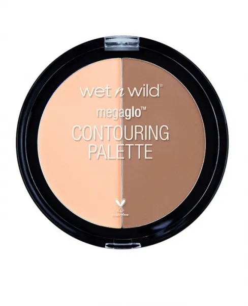 wet n wild paleta za oblikovanje obraza - MegaGlo Contouring Palette - Dulce De Leche (E7491)