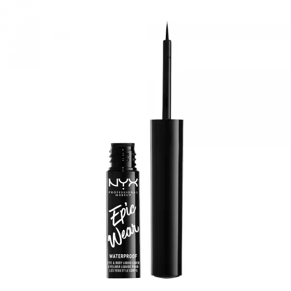 NYX Professional Makeup tekoče črtalo - Epic Wear Liquid Liner Waterproof - Black (EWSPLL01)