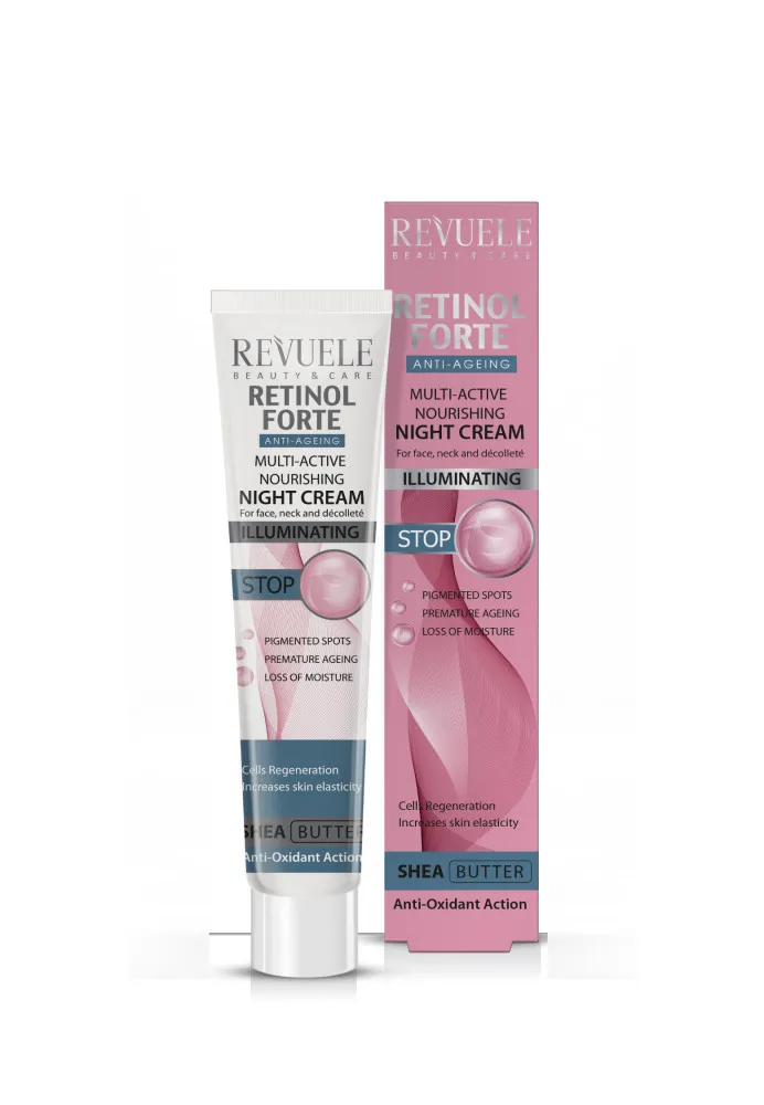 Revuele nočna krema za obraz - Retinol Forte Multi-Active Nourishing Night Cream