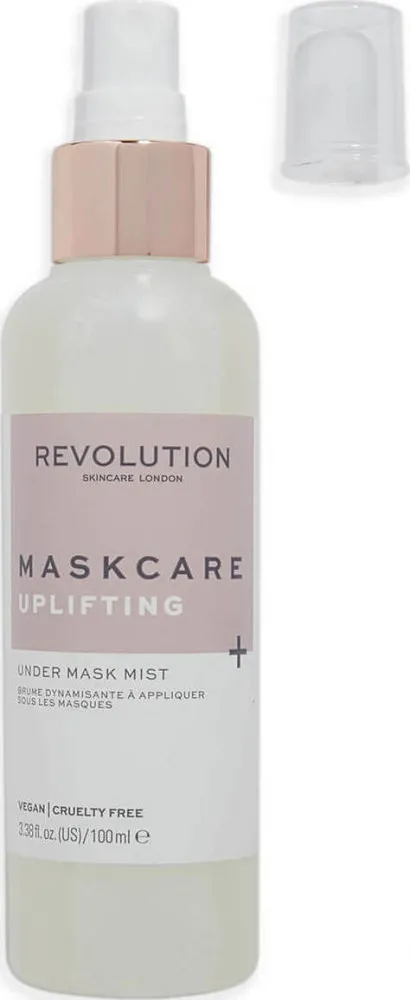 Revolution Skincare meglica za obraz - Maskcare Under Face Mask Hydrating & Uplifting Mist
