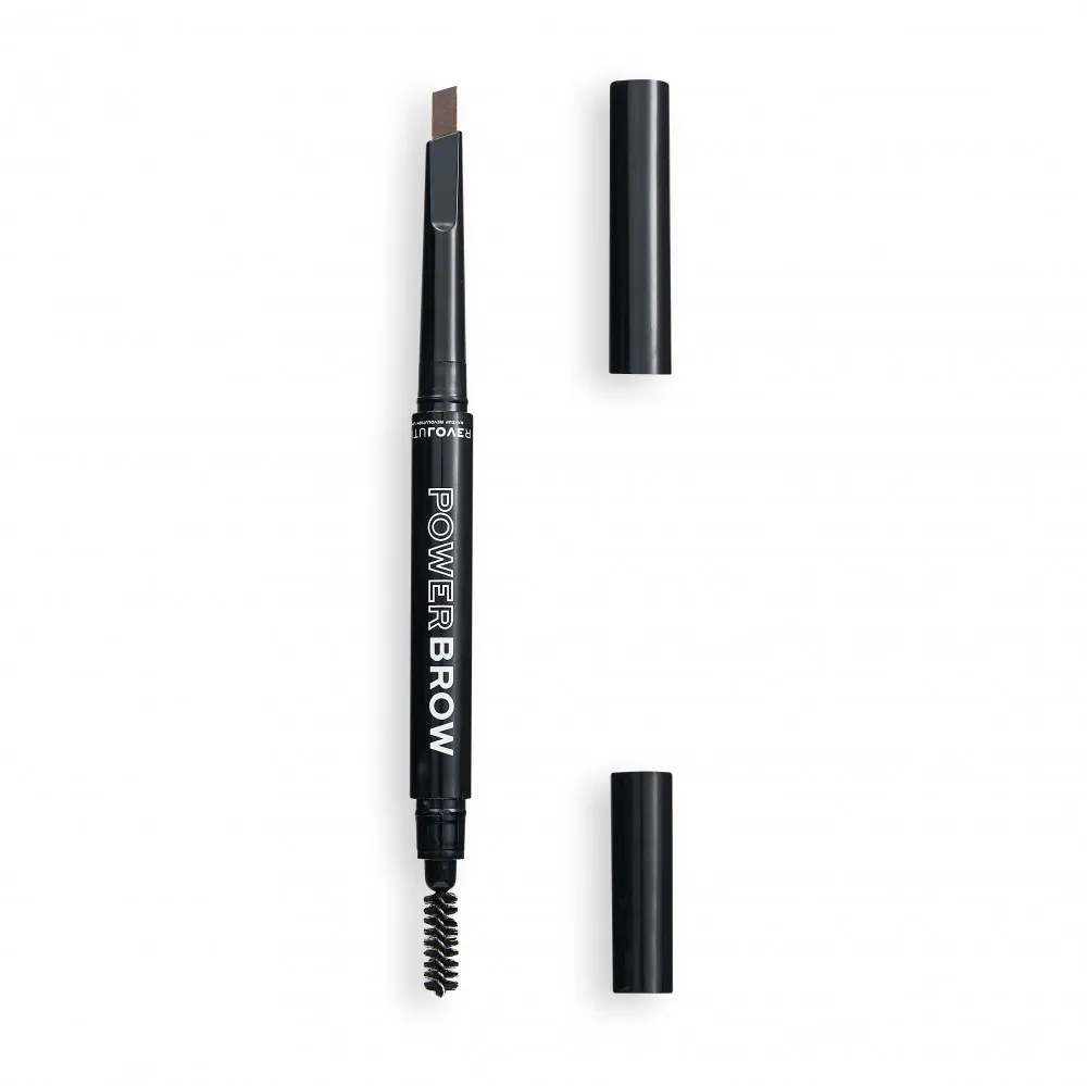 Relove by Revolution črtalo za obrvi - Power Brow Pencil - Dark Brown