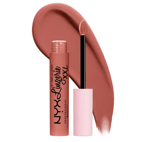 NYX Professional Makeup tekoča šminka - Lip Lingerie XXL Matte Liquid Lipstick - 02 Turn On (LXXL02)