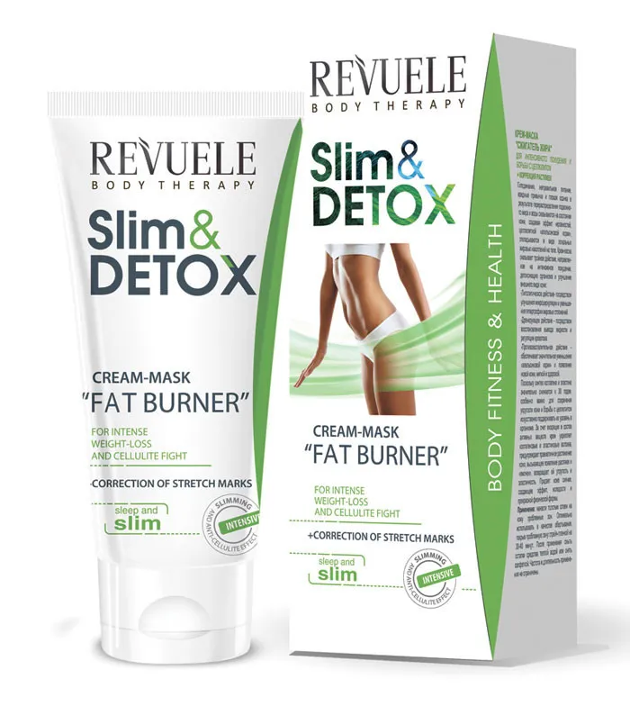 Revuele krema za preoblikovanje telesa - Slim & Detox Cream-Mask Fat Burner // Blago z napako