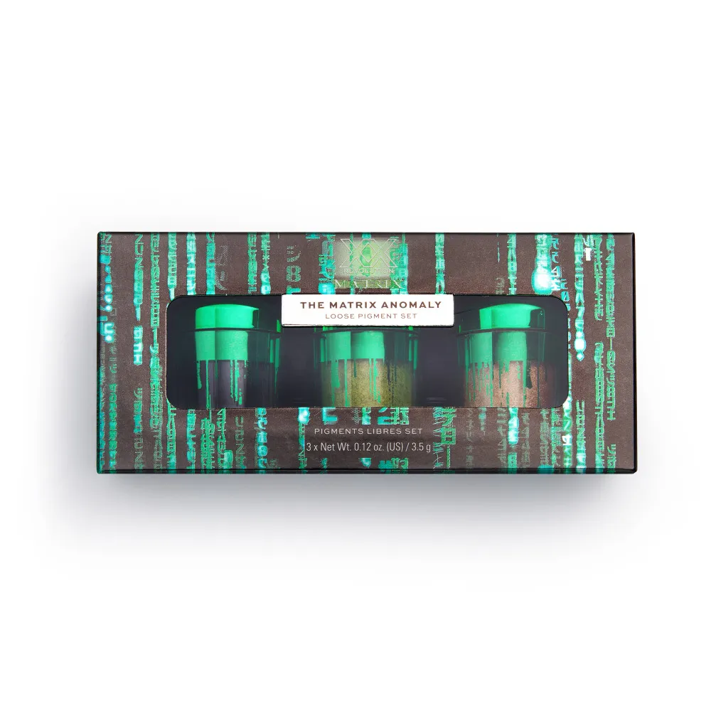 Revolution X Matrix set senčil v prahu - Loose Pigment Set - Anomaly