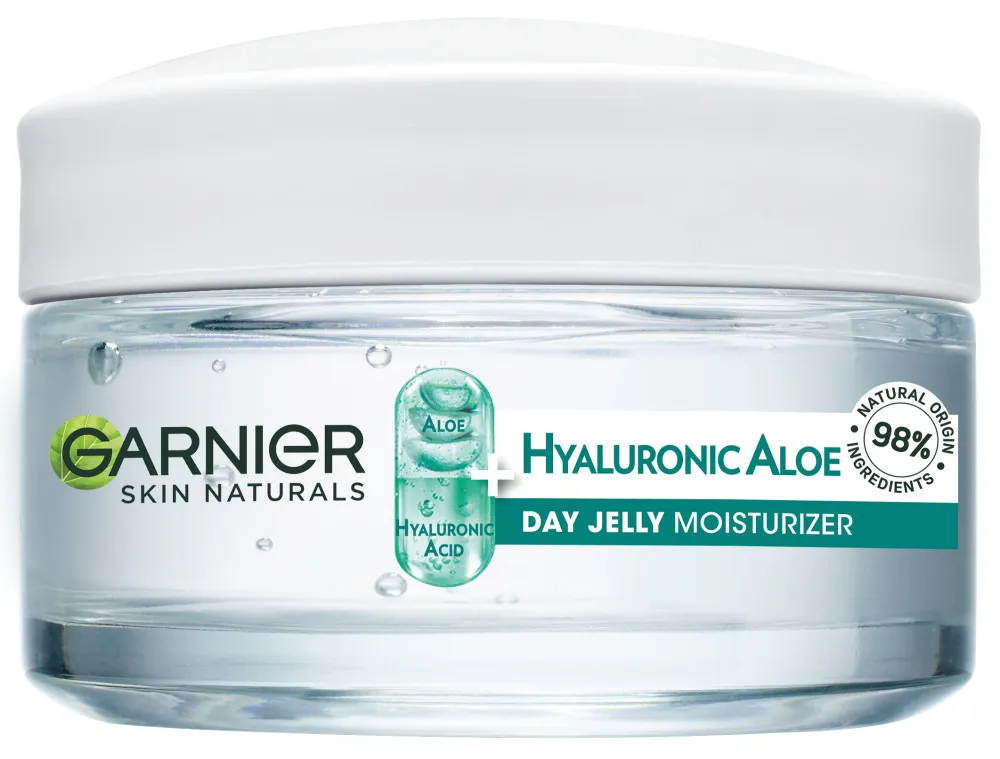 Garnier Skin Naturals vlažilni gel za obraz - Hyaluronic Aloe Jelly Moisturizing Face Jelly - For Normal Skin