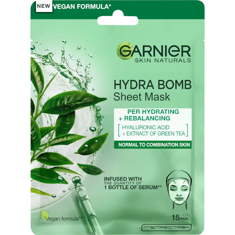 Garnier Skin Naturals negovalna maska za obraz - Tissue Mask Moisture + Freshness Face Mask