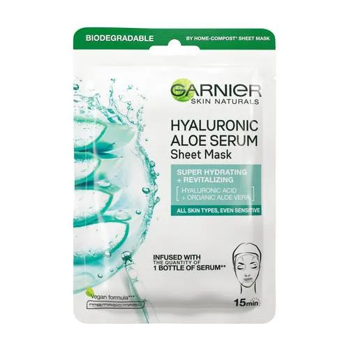 Garnier Skin Natural negovalna maska za obraz - Hyaluronic Aloe Face Mask