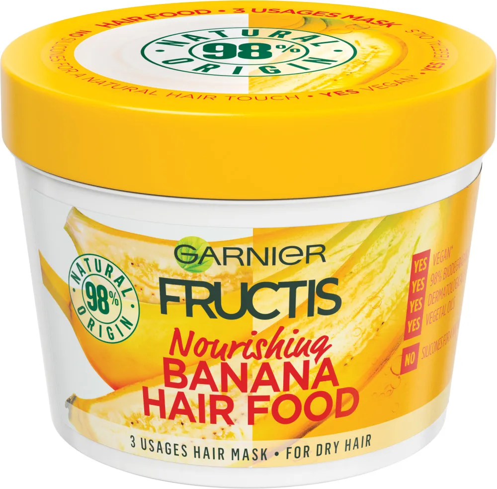 Garnier Fructis maska za lase - Hair Food Banana Mask