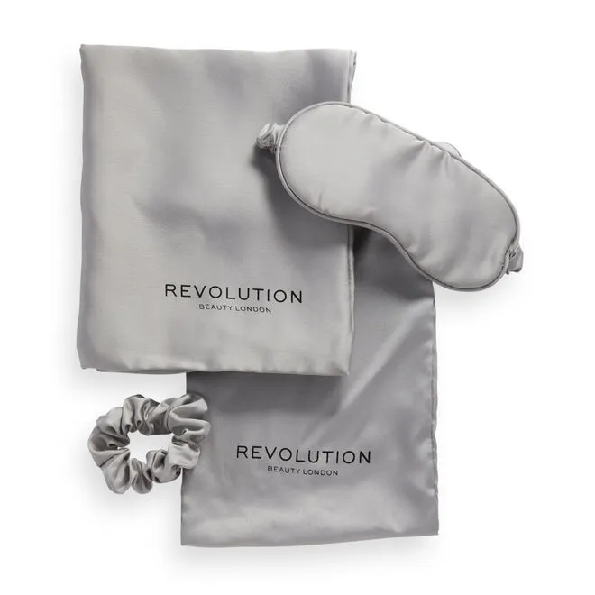 Revolution Haircare set izdelkov za nego las in kože - Satin Sleep Set - Silver