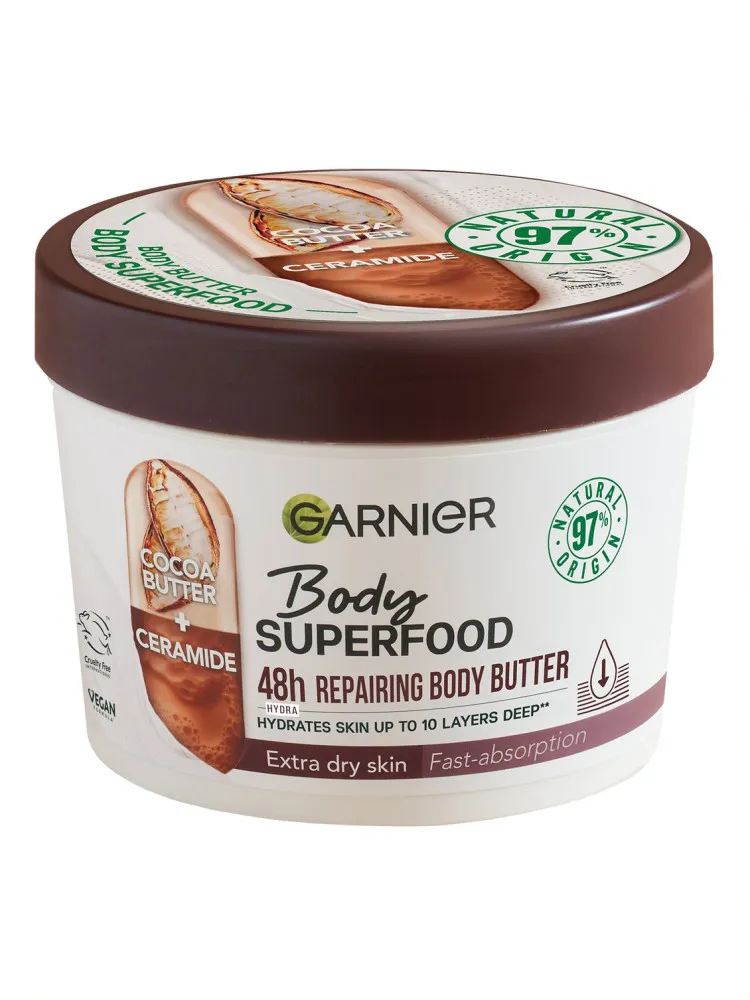 Garnier maslo za telo - Body Superfood Repairing Butter - Cocoa & Ceramide