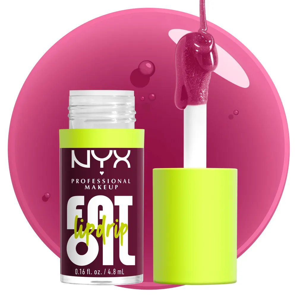 NYX Professional Makeup olje za ustnice - Fat Lip Oil - That's Chic (FOLD04)