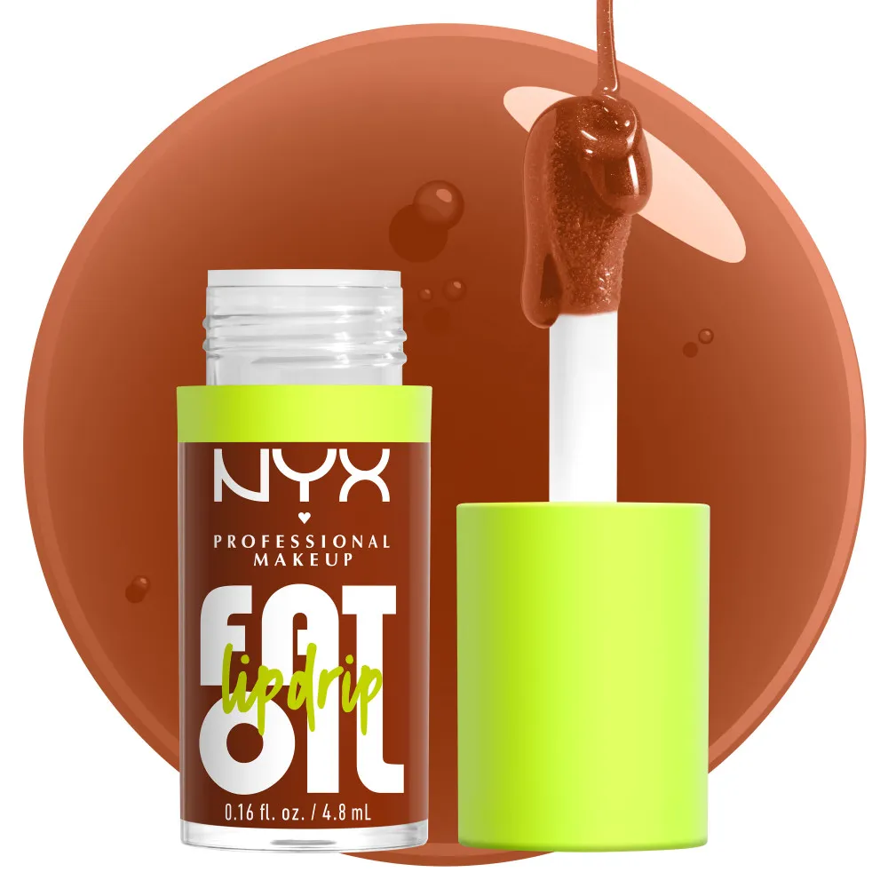 NYX Professional Makeup olje za ustnice - Fat Lip Oil - Scrollin (FOLD07)