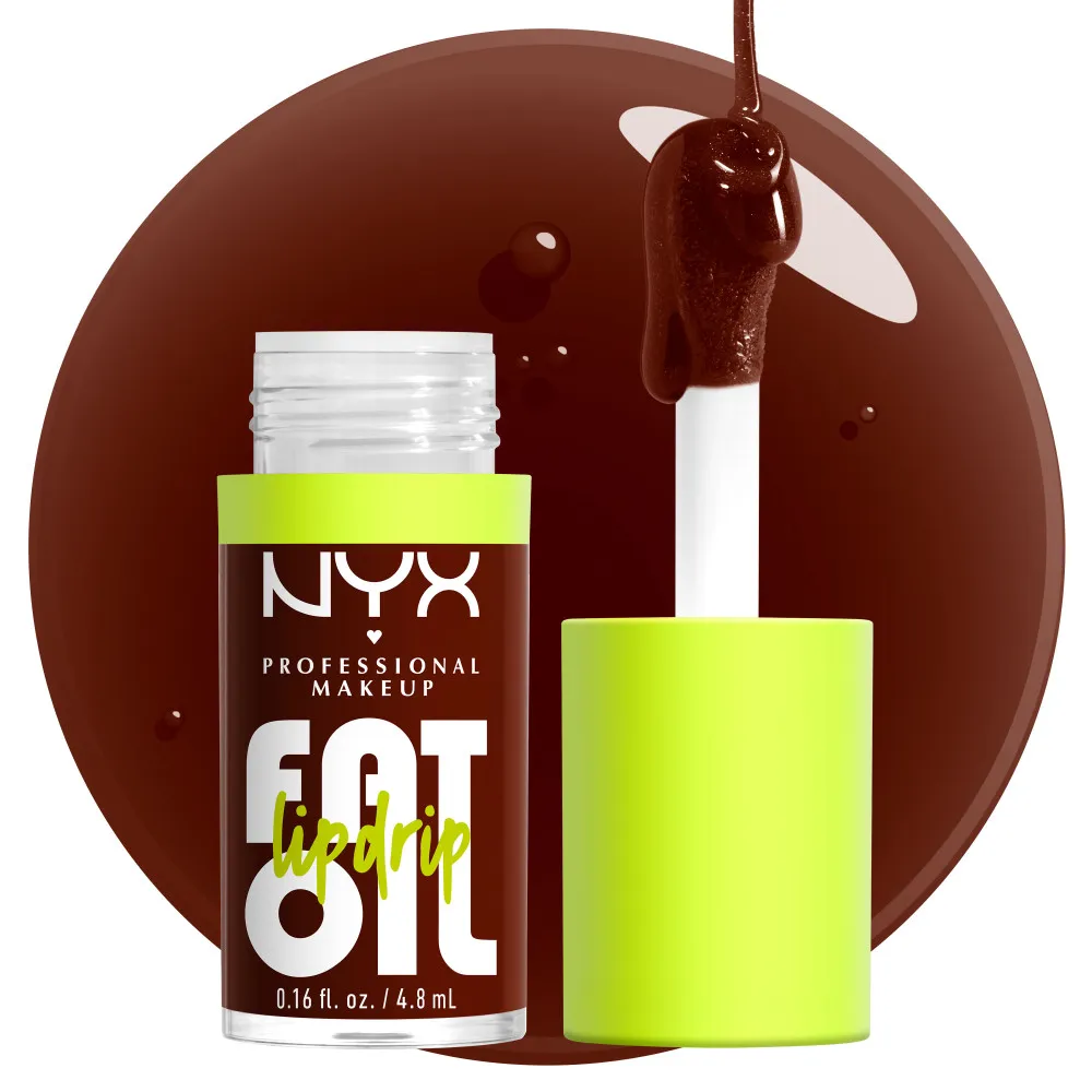 NYX Professional Makeup olje za ustnice - Fat Lip Oil - Status Update (FOLD08)