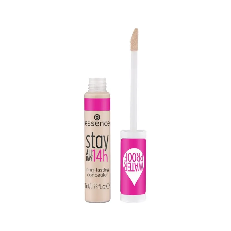 essence kremni korektor - Stay ALL DAY 14h Long-lasting Concealer - 10 Light Honey