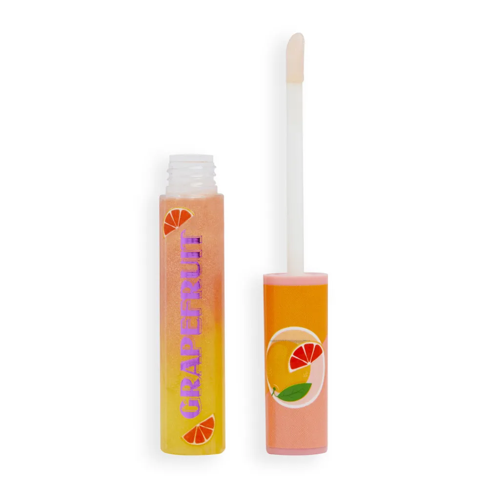 I Heart Revolution glos za ustnice - Shimmer Spritz Lip Gloss - Grapefruit