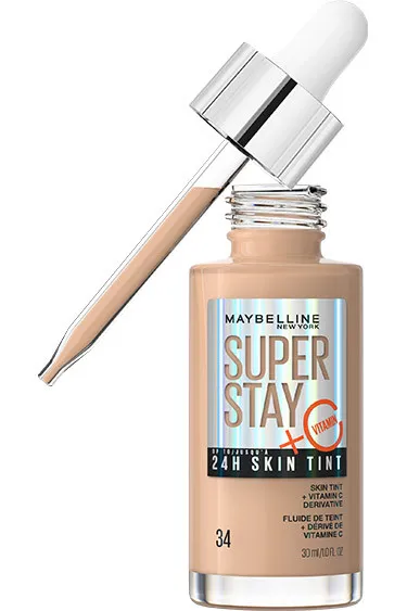Maybelline New York tonirani serum - Superstay 24h Skin Tint - 34