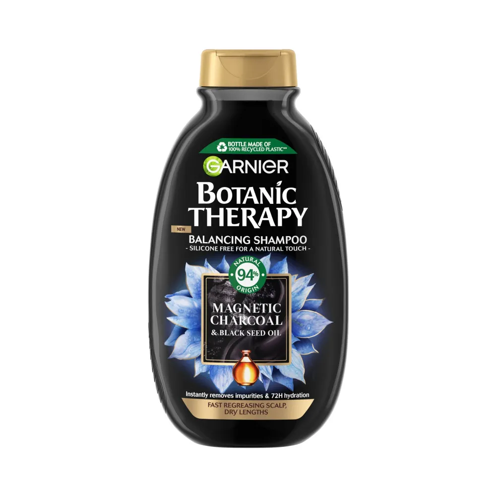 Garnier Botanic Therapy šampon za lase - Magnetic Charcoal Shampoo (400ml)