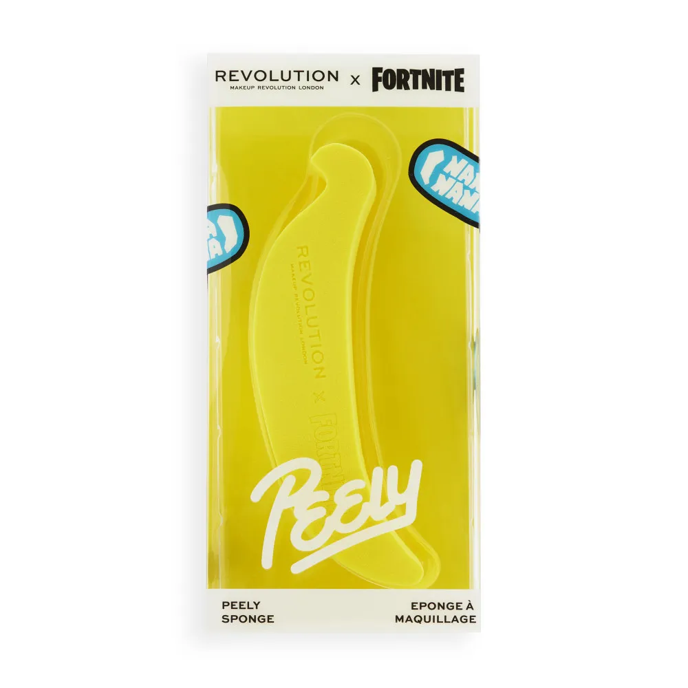 Revolution X Fortnite gobica za nanos ličil - Peely Banana Sponge