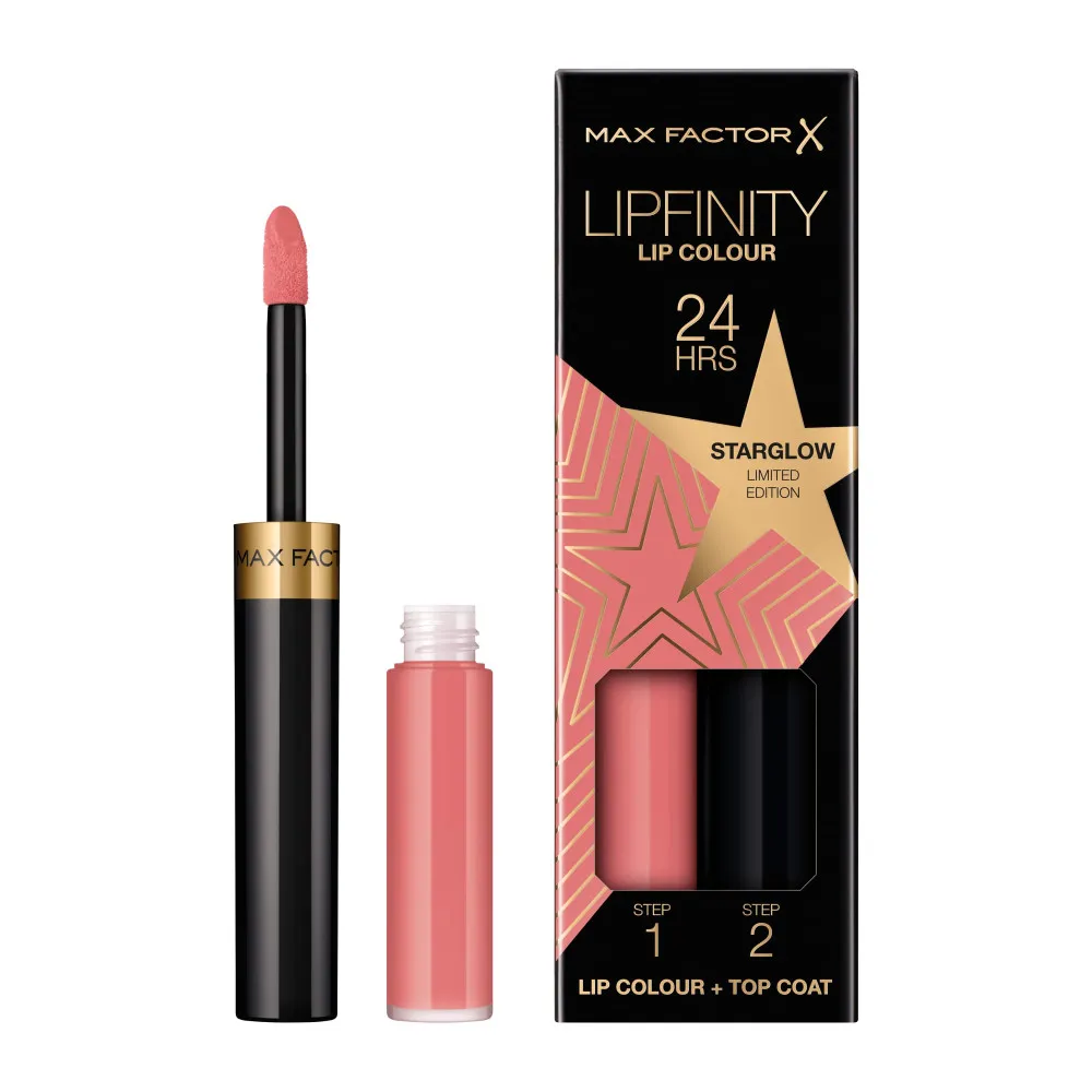 Max Factor set za ustnice - Lipfinity 2-Step Long Lasting Lipstick - 080 Starglow