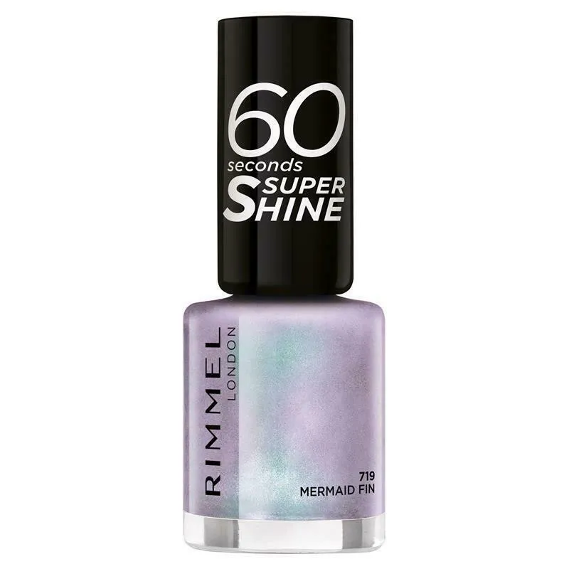 Rimmel London lak za nohte - 60 Seconds Super Shine Nail Polish - 719 Mermaid Fin