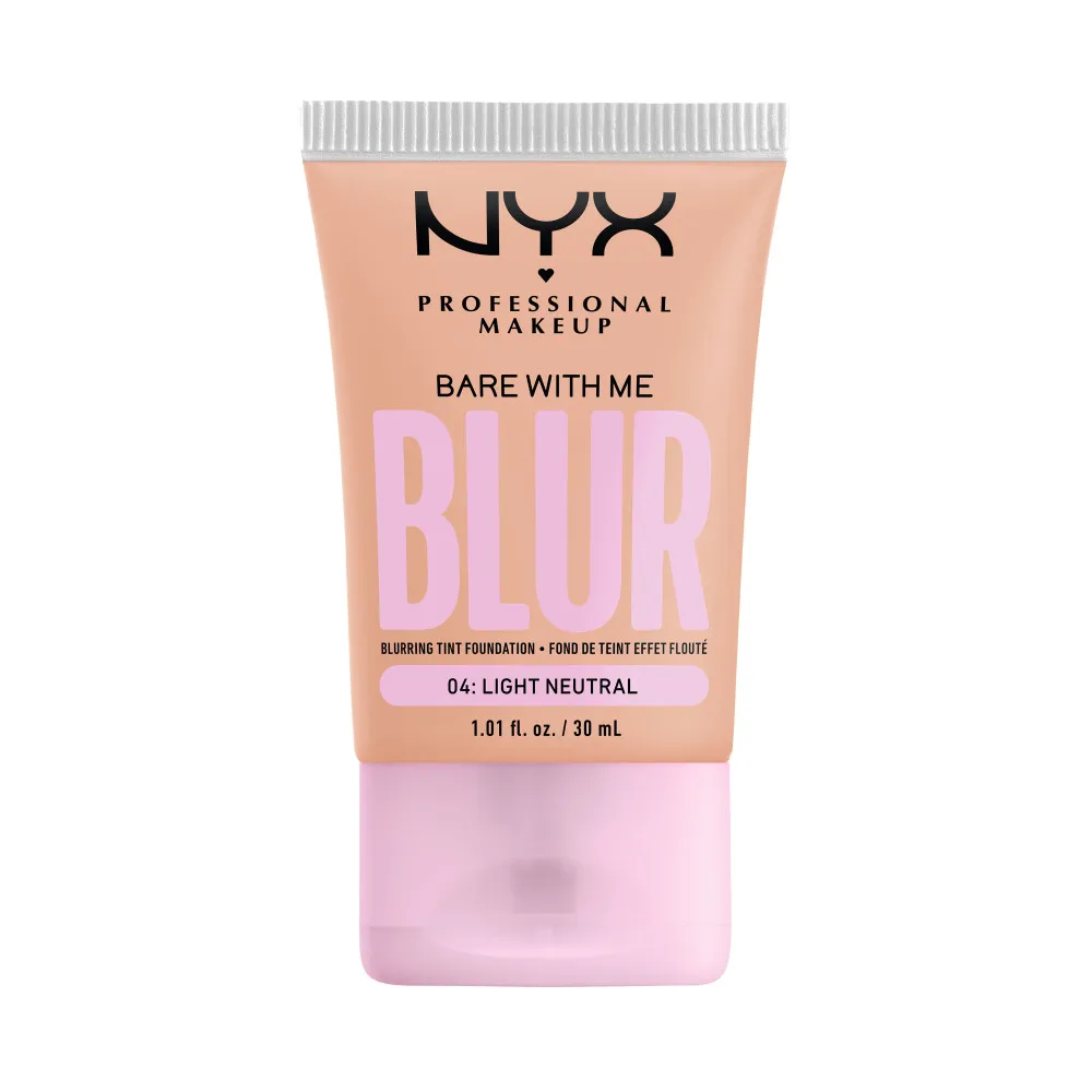 NYX Professional Makeup tekoča podlaga - Bare With Me Blur Tint Foundation - Light Natural (BWMBT04)