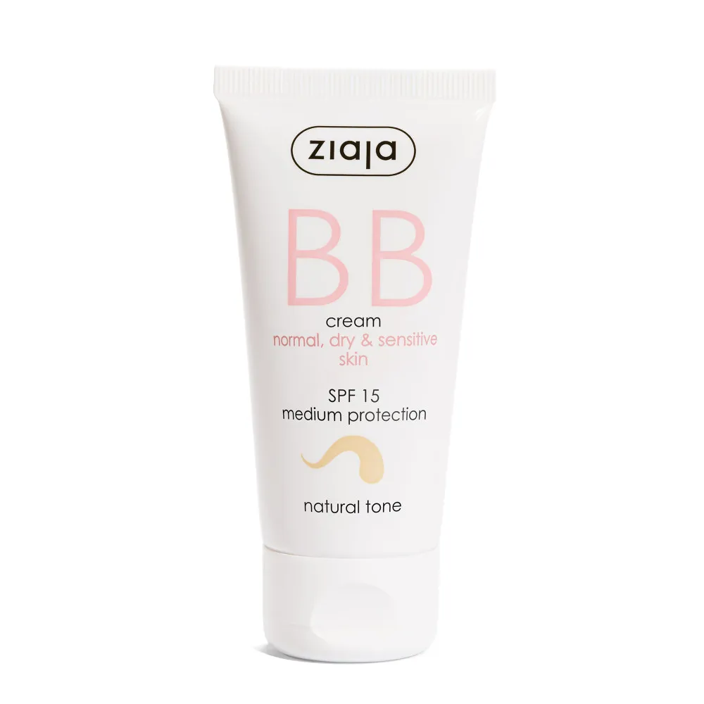 Ziaja BB krema za normalno/suho kožo - BB Cream For Normal, Dry & Sensitive skin - Natural Tone