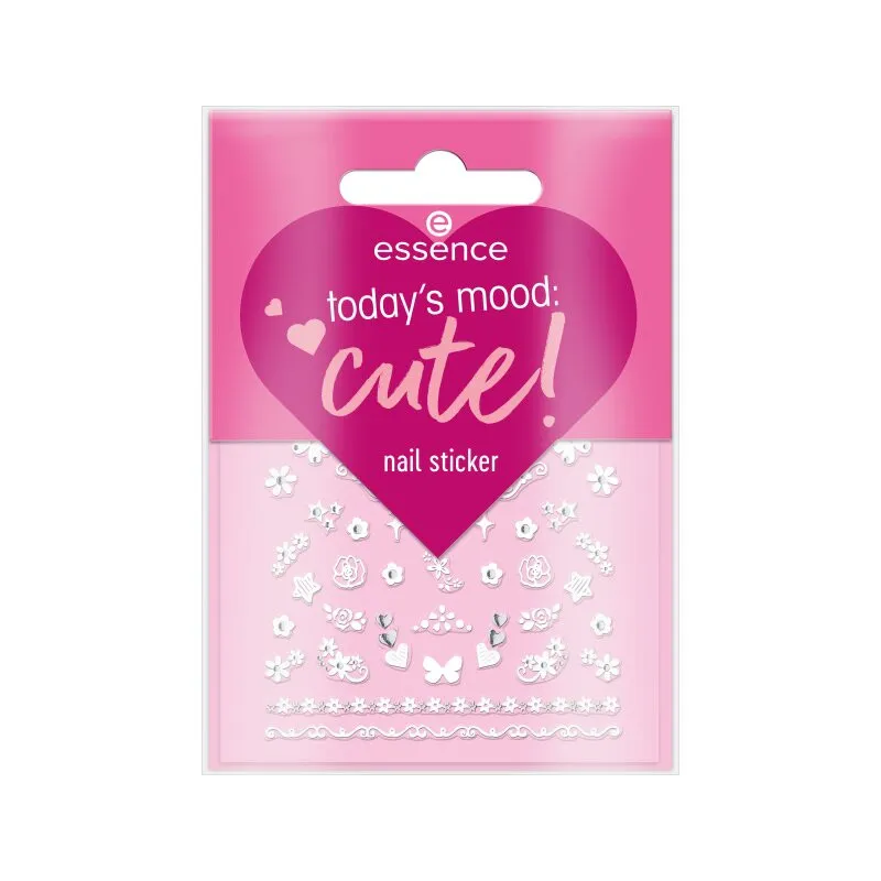 essence nalepke za nohte - Today's Mood: Cute! Nail Sticker