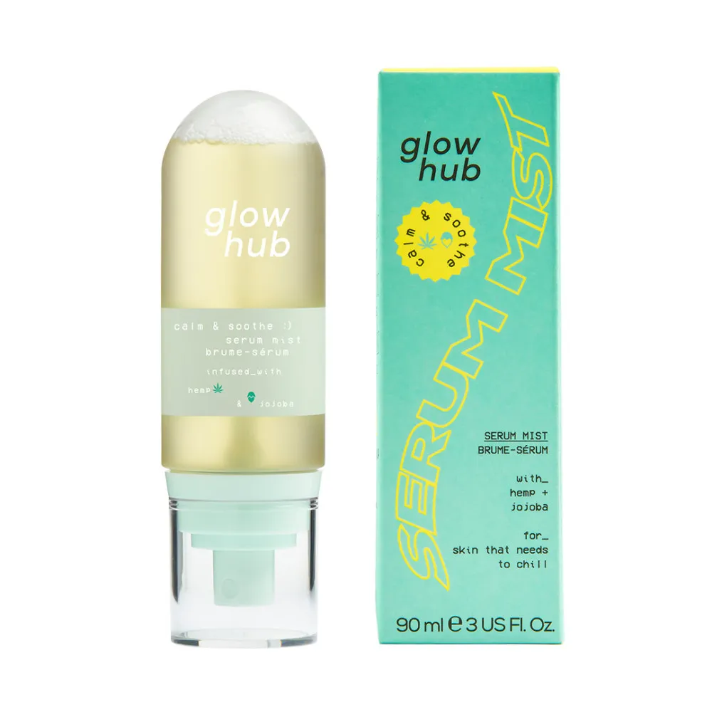 Glow Hub serum za obraz v obliki pršila - Calm & Soothe Serum Mist