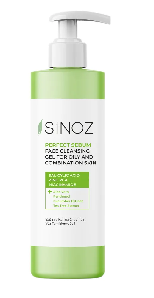 SiNOZ gel za čiščenje obraza - Perfect Sebum Face Cleansing Gel For Combination And Oily Skin