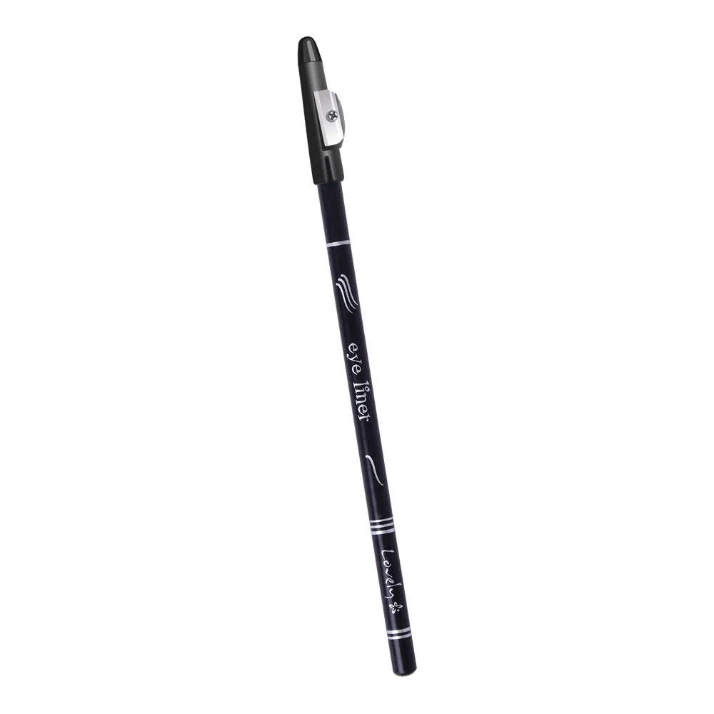Lovely svinčnik za oči s šilčkom – Eye Pencil With Sharpener – Black 