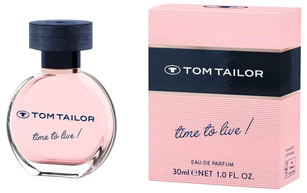 Tom Tailor parfum - Eau De Parfum - Time To Live!