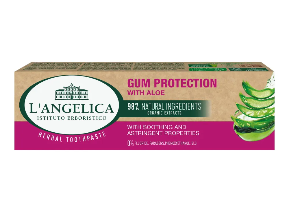 L'Angelica zobna pasta - Gum Protection Toothpaste - Aloe Vera