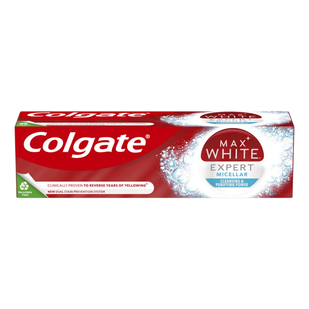 Colgate zobna pasta - Max White Expert Micellar Toothpaste