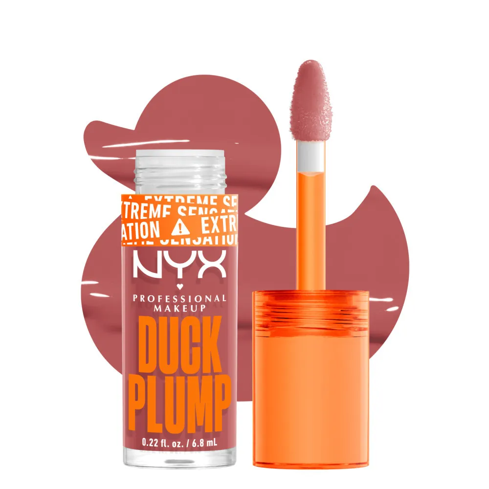 NYX Professional Makeup glos za ustnice - Duck Plump High Pigment Lip Gloss - Nude Swings (DPLL03)