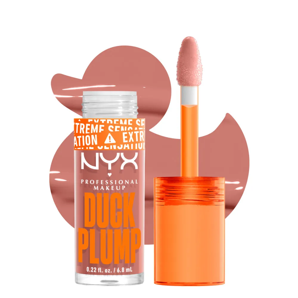 NYX Professional Makeup glos za ustnice - Duck Plump High Pigment Lip Gloss - Banging Bare (DPLL02)