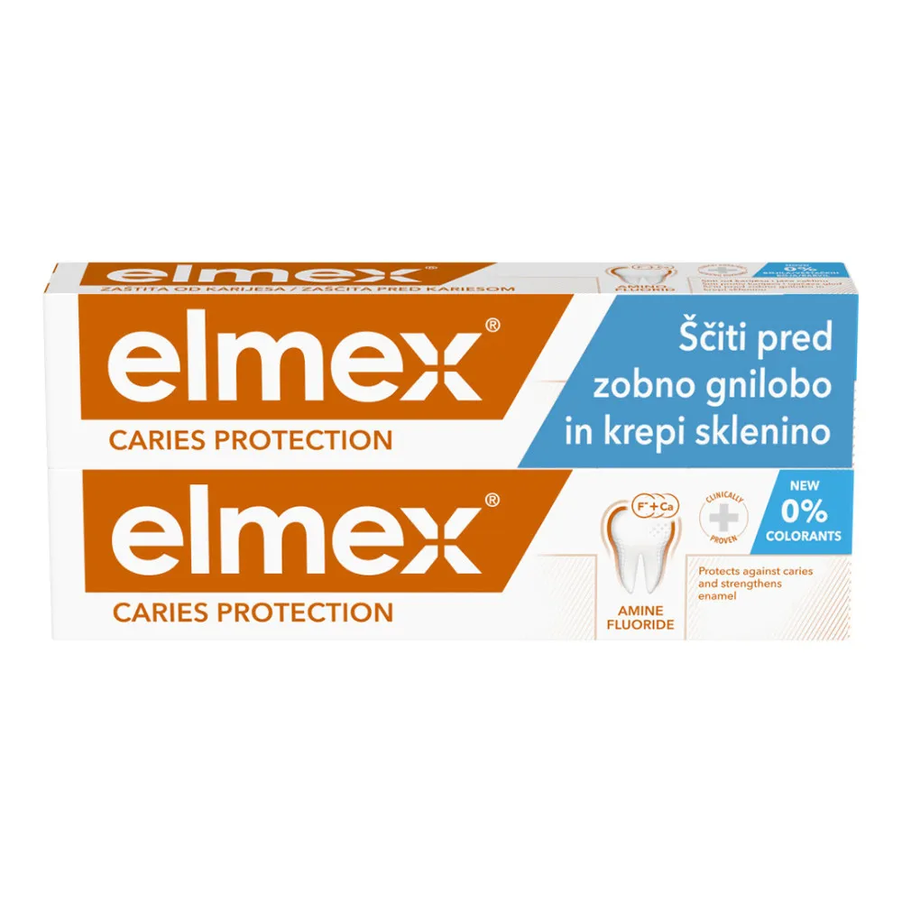 elmex zobna pasta (dvojno pakiranje) - Caries Protection Toothpaste - Duo Pack