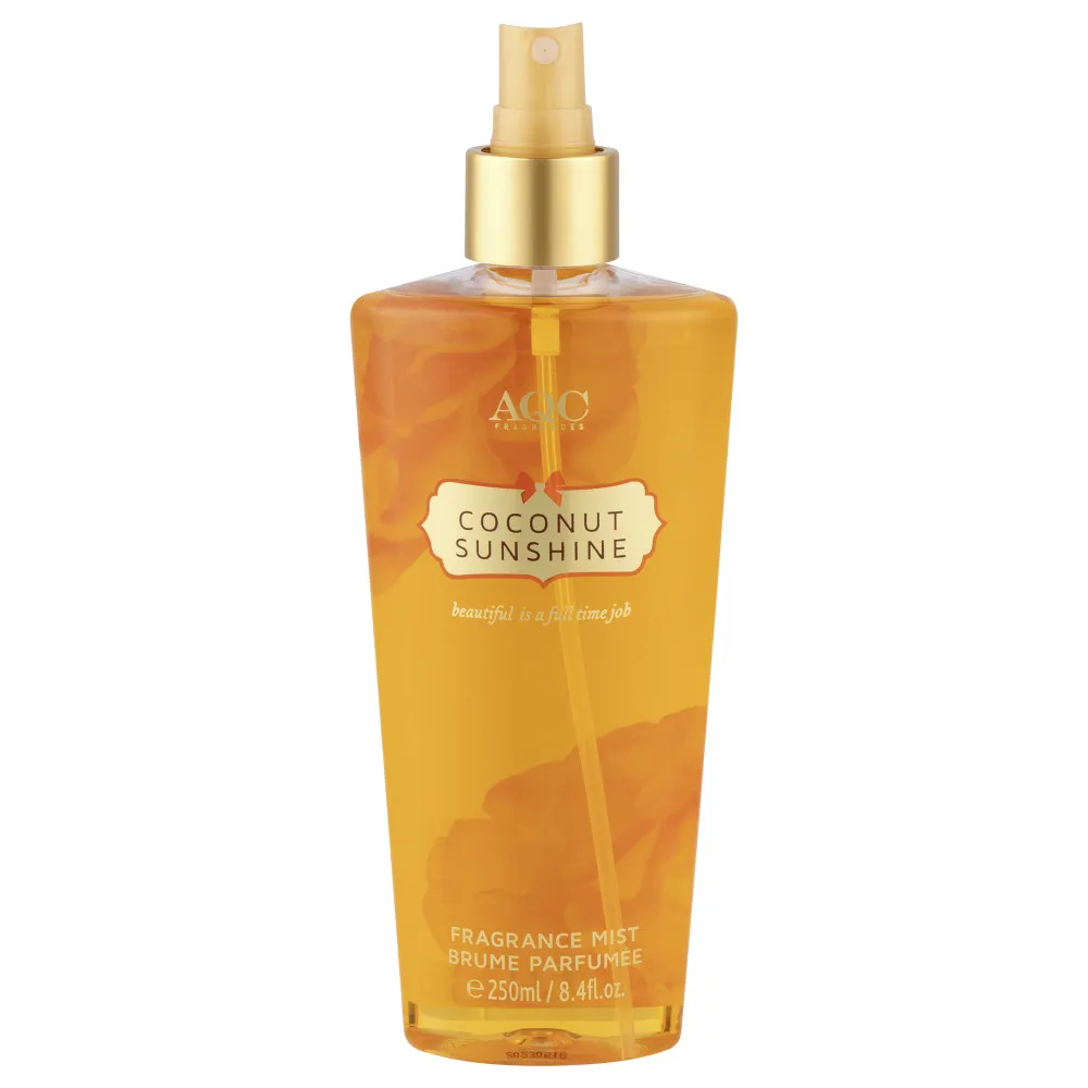 AQC Fragrances odišavljena meglica za telo - Body Mist - Coconut Sunshine